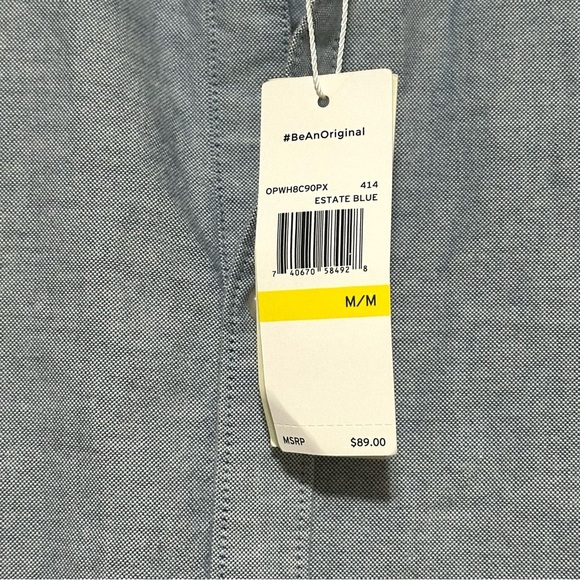 NWT Original Penguin Button Down Medium - Picture 4 of 5